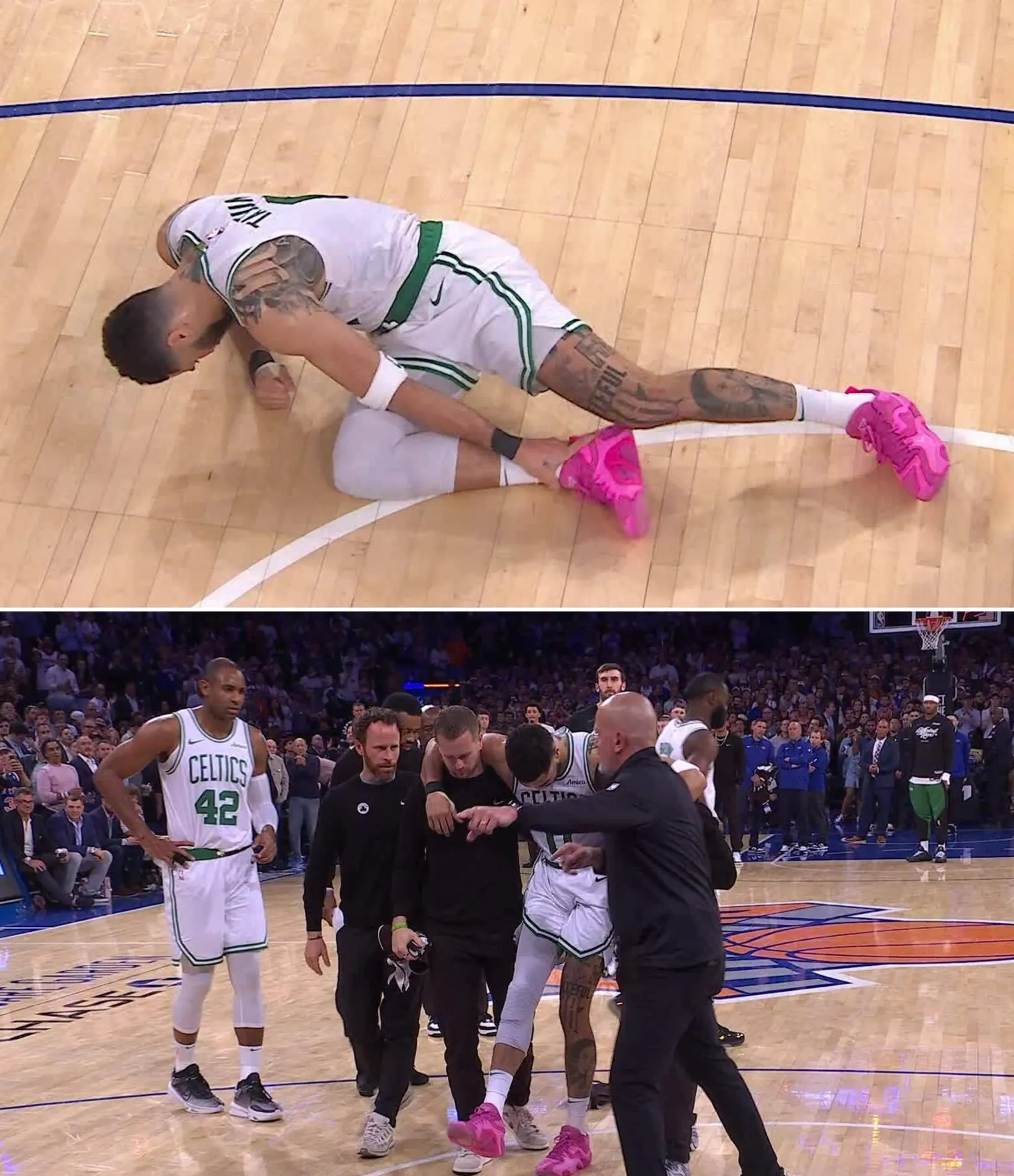 澳客馆-篮球比赛名将因伤下场，铁杆球迷心疼